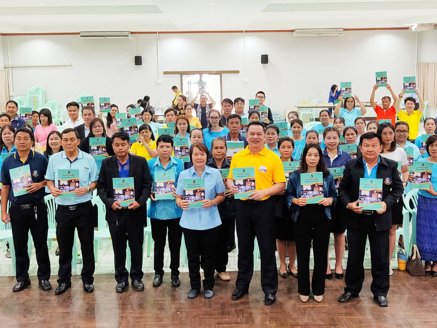 พช.หนองคาย ดำเนินโครงการประชาสัมพันธ์การพัฒนาคุณภาพชีวิตของประชาชน ระดับจังหวัด