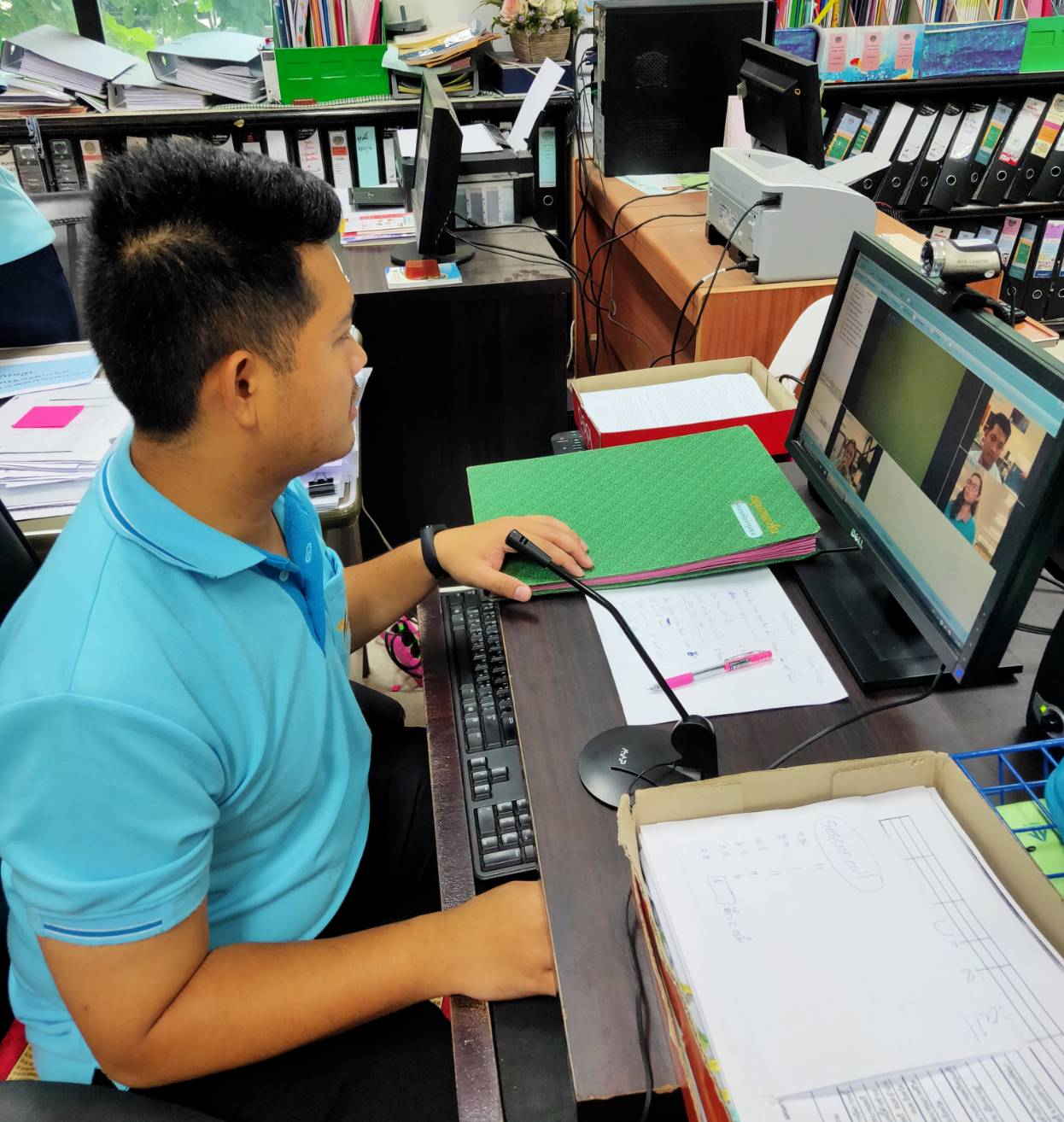 พช.หนองคาย จัดประชุมผ่านระบบห้องประชุมออนไลน์ (SessionCall) ประจำเดือน สิงหาคม 2562