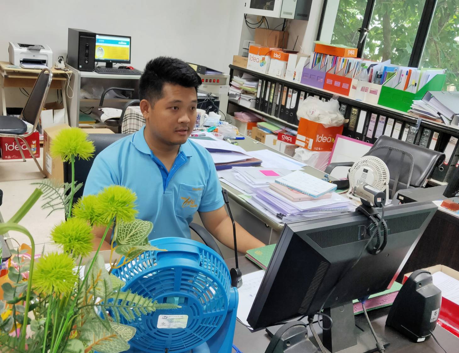 พช.หนองคาย จัดประชุมผ่านระบบห้องประชุมออนไลน์ (SessionCall) ประจำเดือน สิงหาคม 2562