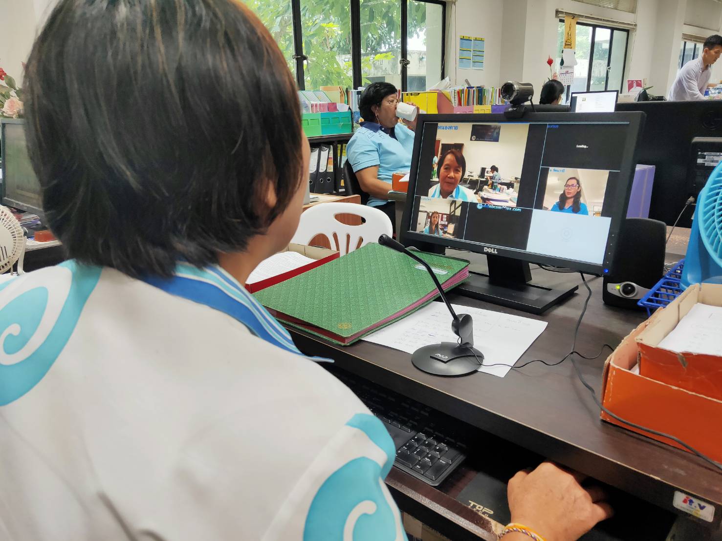 พช.หนองคาย จัดประชุมผ่านระบบห้องประชุมออนไลน์ (SessionCall) ประจำเดือน สิงหาคม 2562