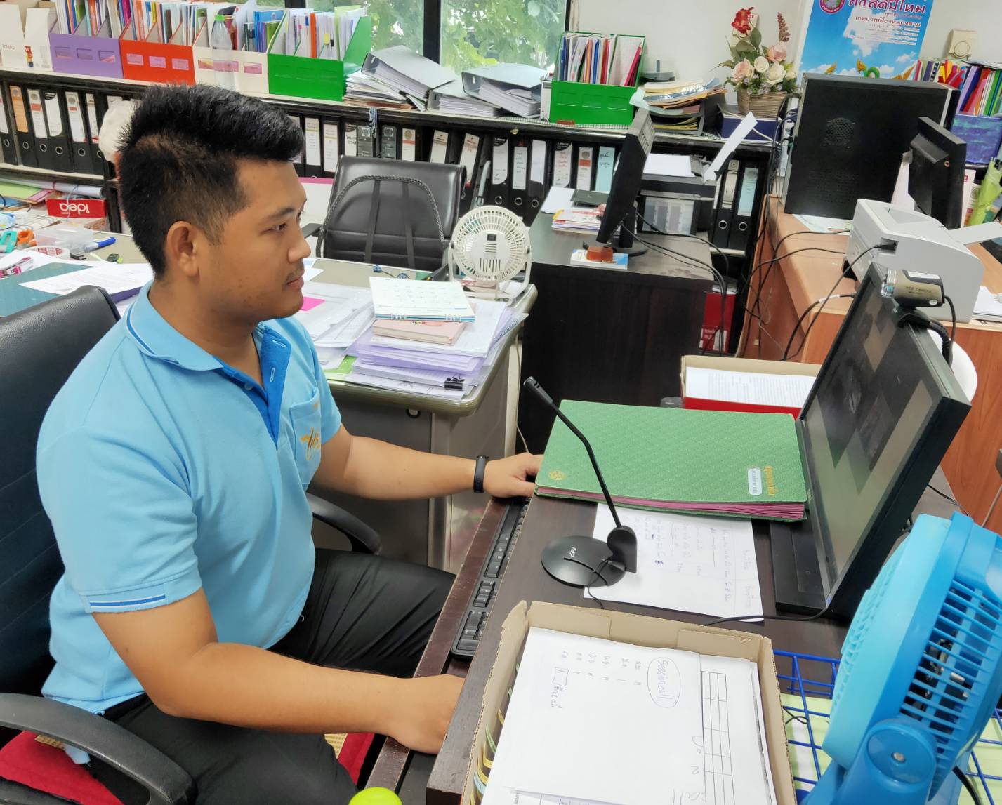 พช.หนองคาย จัดประชุมผ่านระบบห้องประชุมออนไลน์ (SessionCall) ประจำเดือน สิงหาคม 2562