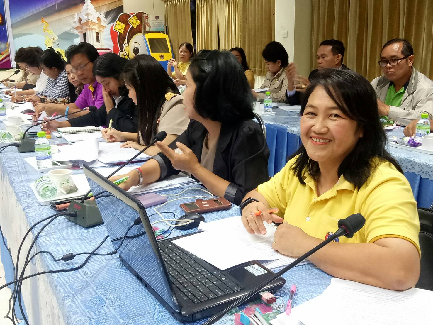 จังหวัดหนองคาย จัดการประชุมคณะทำงานขับเคลื่อนการพัฒนาเศรษฐกิจฐานรากและประชารัฐ