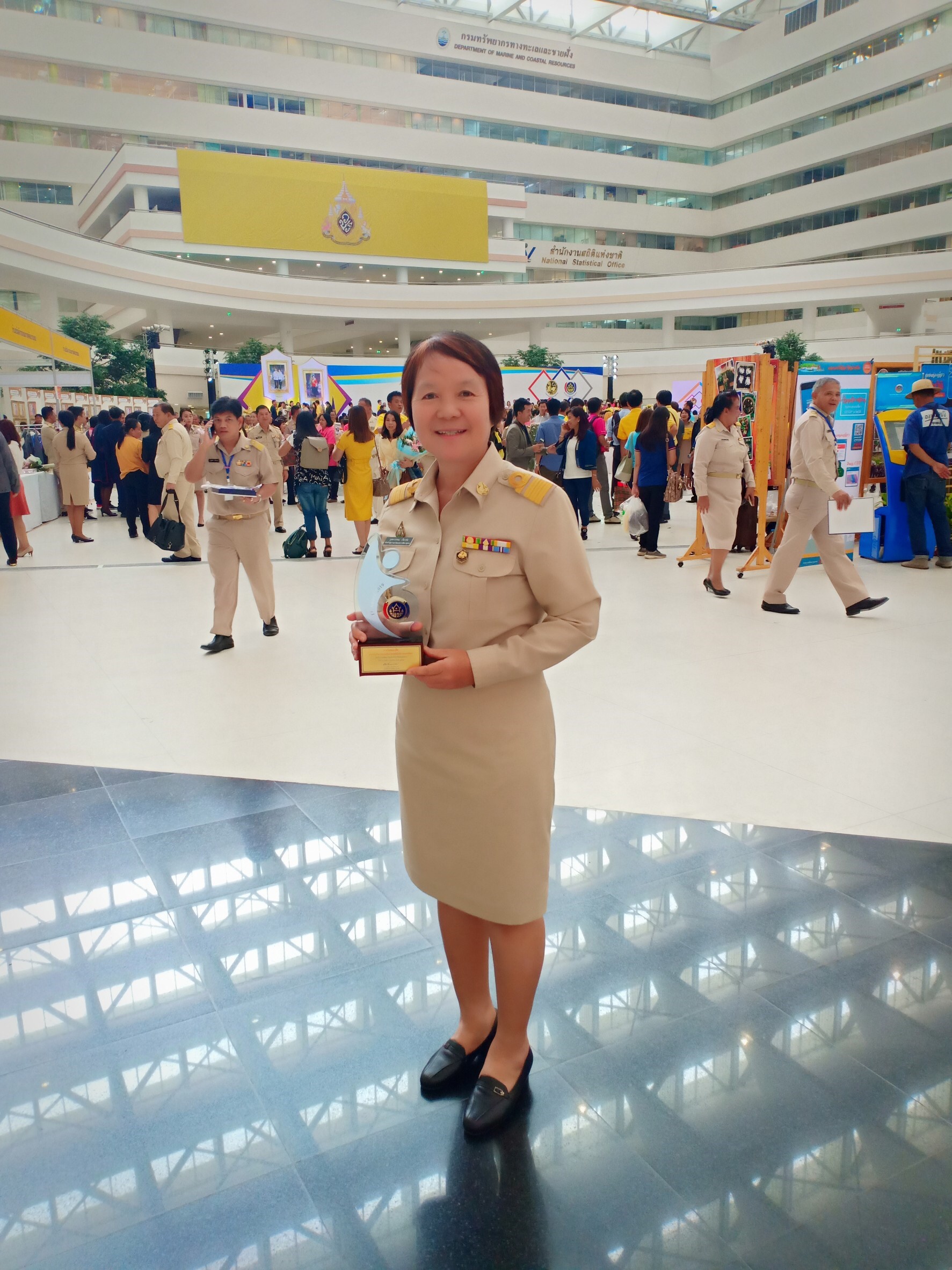 พช.หนองคาย รับรางวัล ในงานวันพัฒนาชุมชน ครั้งที่ 10 Cd day 2019