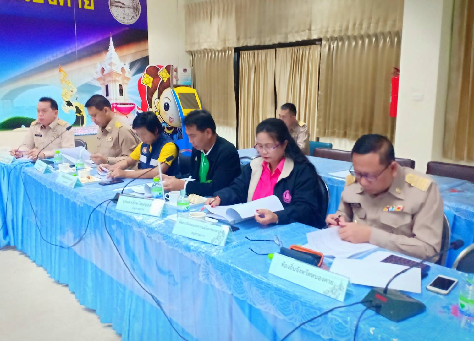 หนองคาย…ประชุมคณะอนุกรรมการบริหารกองทุนพัฒนาบทบาทสตรีระดับจังหวัดจังหวัดหนองคาย ครั้งที่ 9/2562