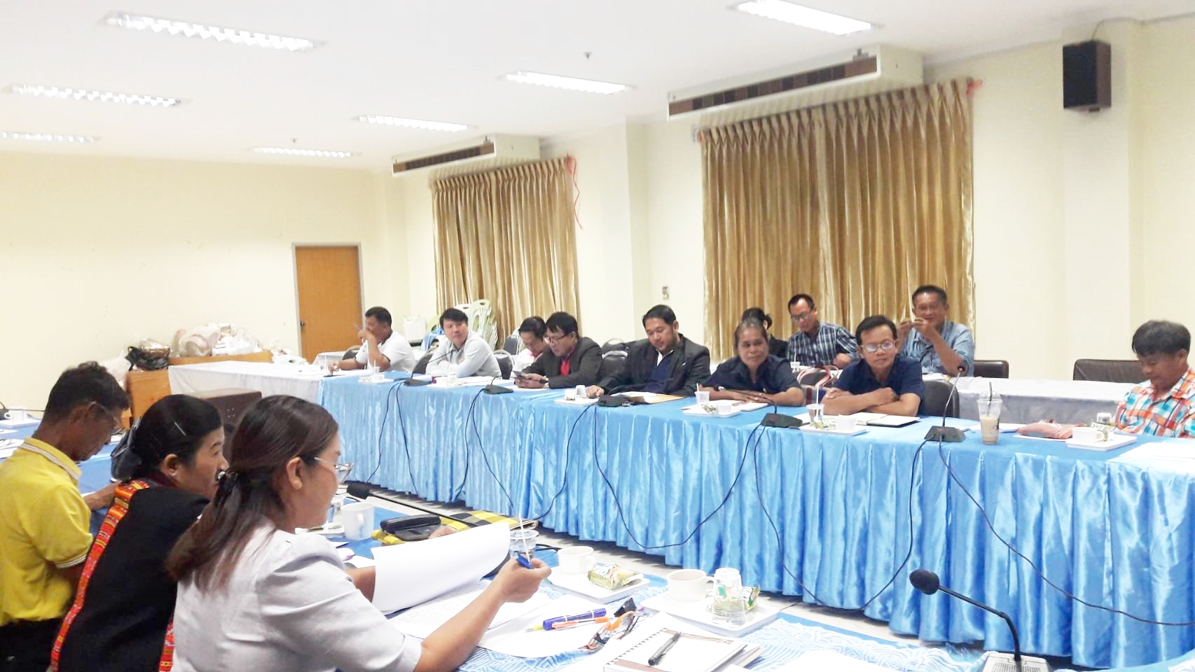 หนองคาย … ประชุมคัดเลือกคณะกรรมการบริหาร ศูนย์ประสานงานองค์การชุมชนระดับจังหวัด (ศอช.จ.)