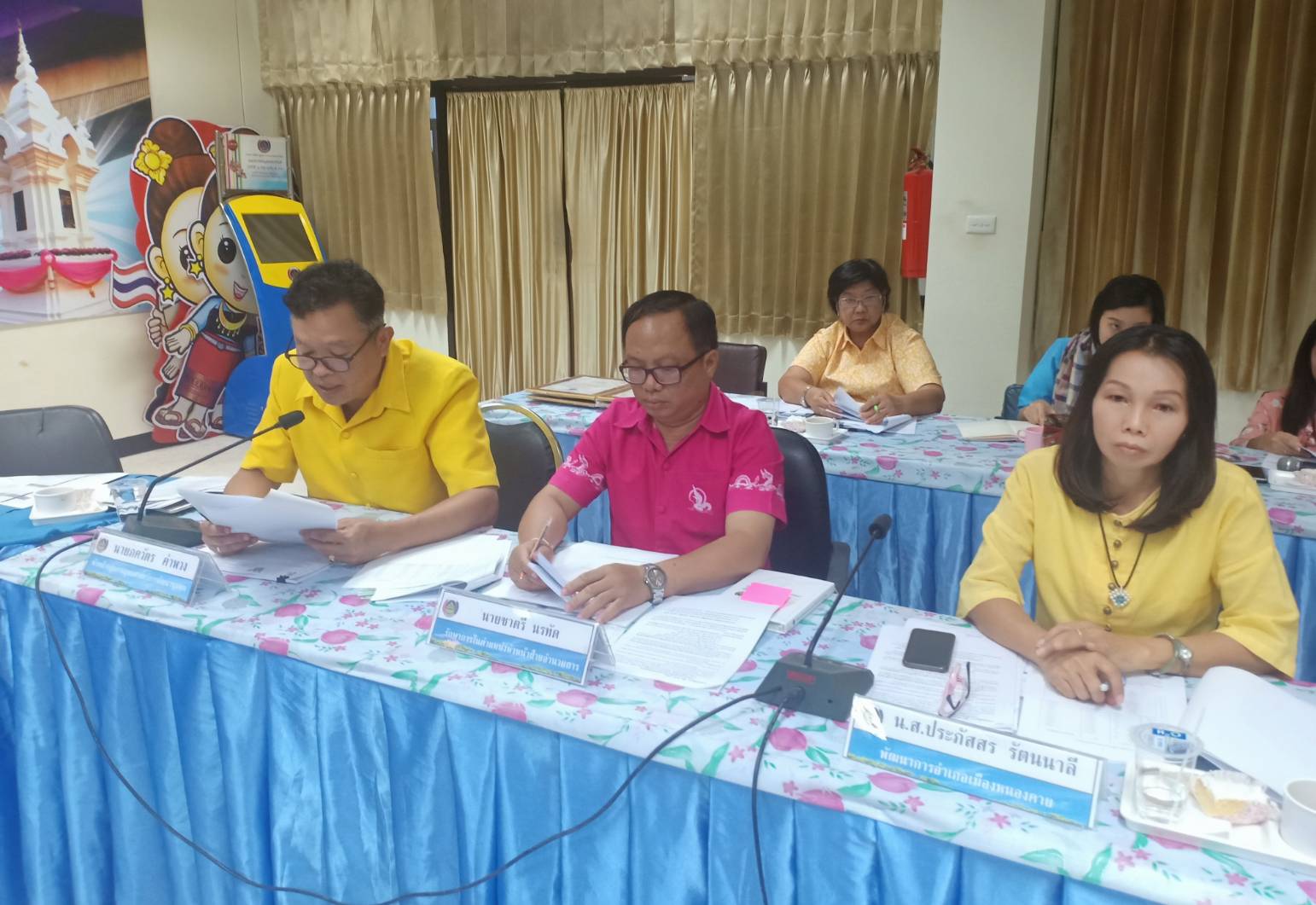 พช.หนองคาย ประชุมหัวหน้ากลุ่มงาน หัวหน้าฝ่าย พัฒนาการอำเภอและนักวิชาการพัฒนาชุมชนจังหวัด/อำเภอ ประจำเดือน ตุลาคม 2562 ครั้งที่ 10/2562