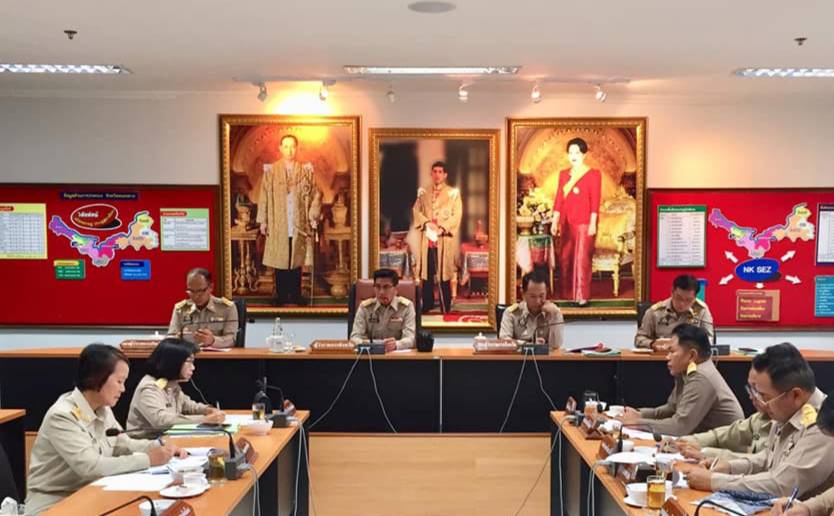 รักษาการ พจ. หนองคาย ร่วมประชุมส่วนราชการสังกัด มท.และ ประชุมกรมการจังหวัดและหัวหน้าส่วนราชการประจำจังหวัด ครั้งที่ 10/2562