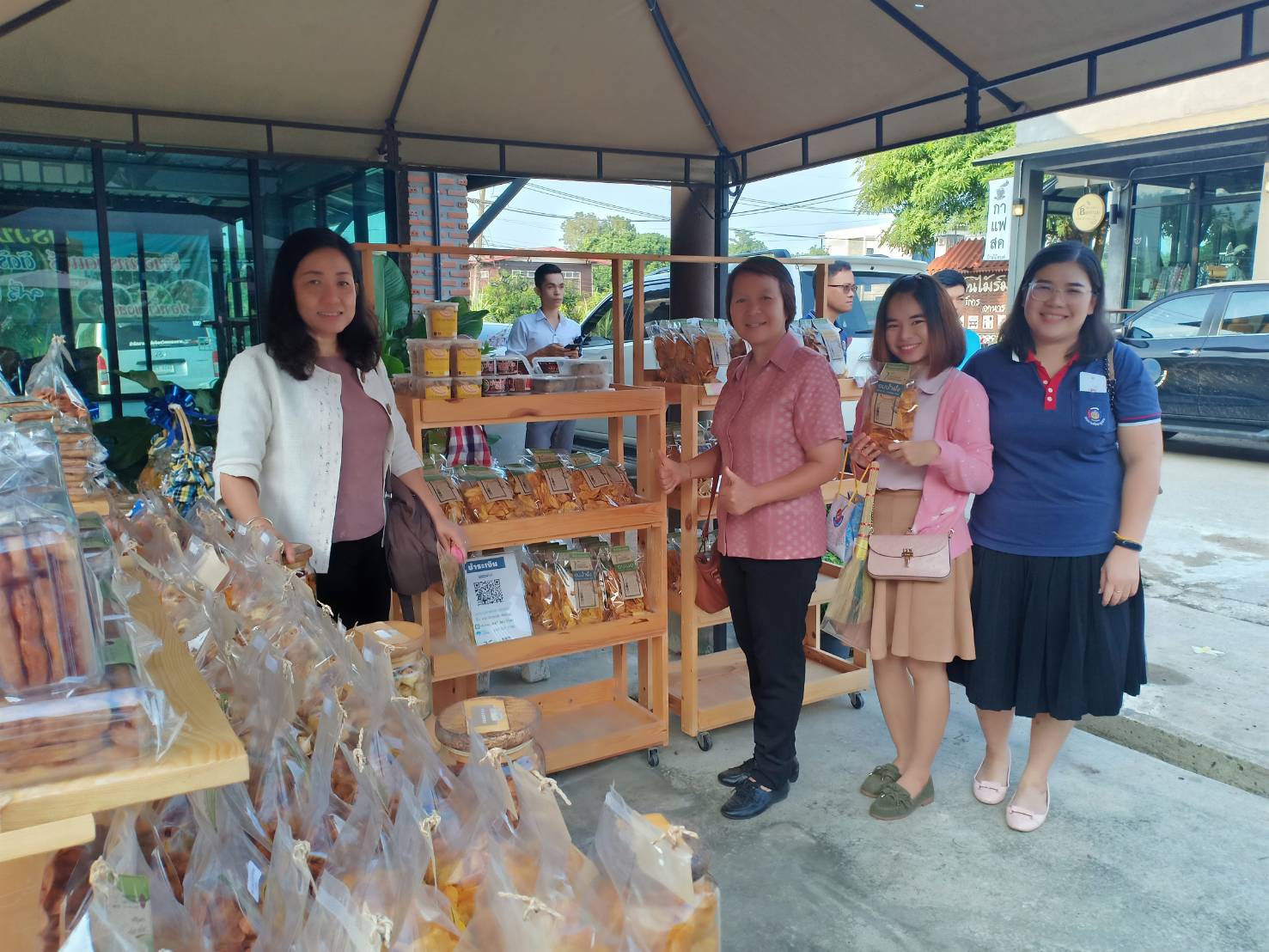 รักษาการพัจังหวัดหนองคาย ร่วมสภากาแฟ ณ อำเภอสังคม