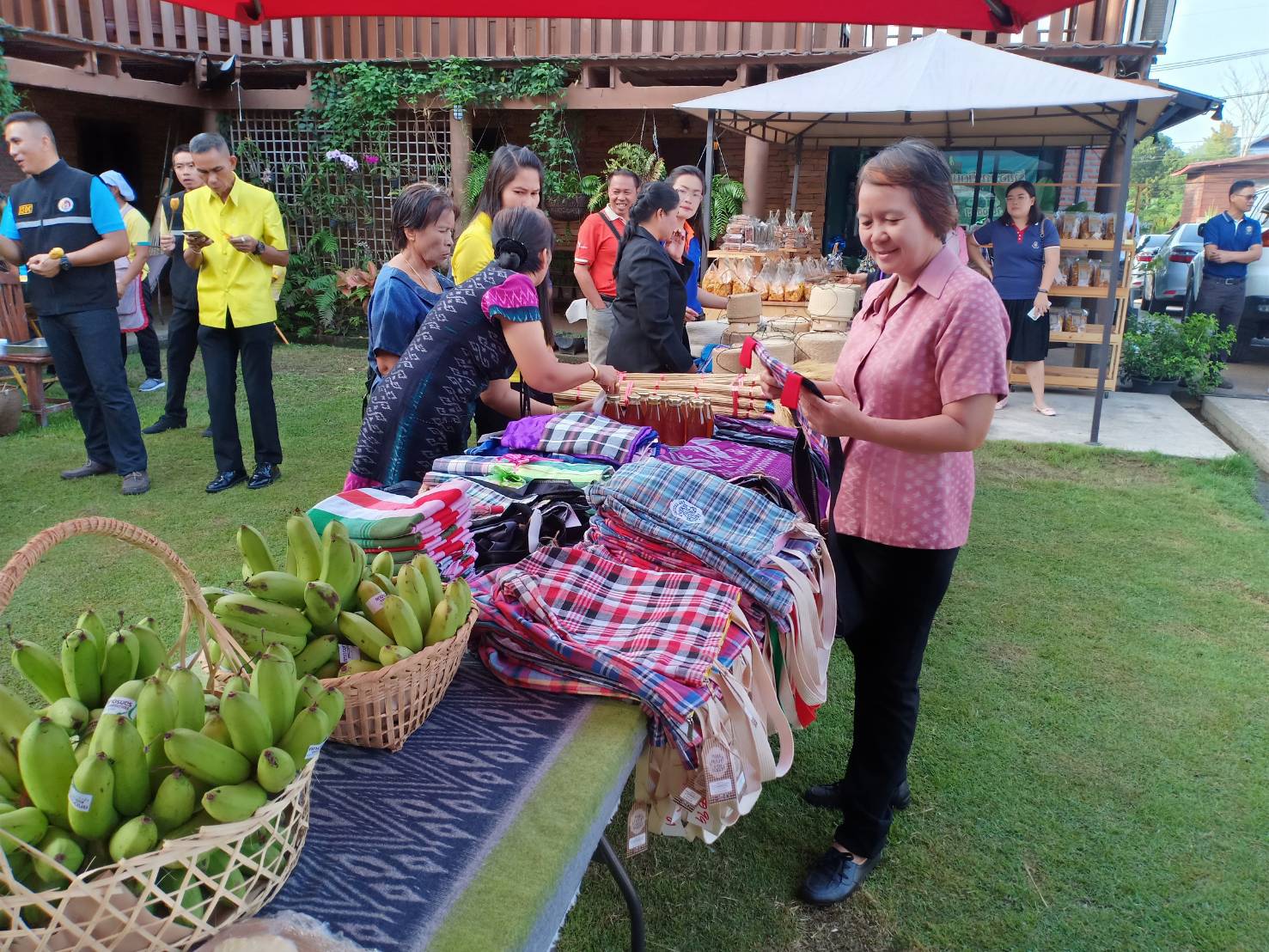 รักษาการพัจังหวัดหนองคาย ร่วมสภากาแฟ ณ อำเภอสังคม