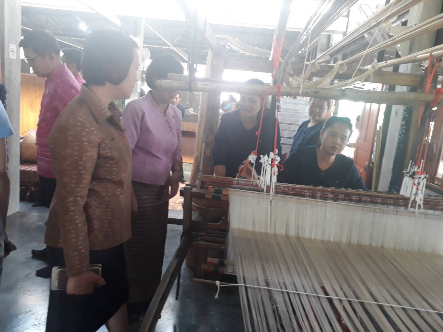 รกท.พจ.หนองคาย เฝ้ารับเสด็จ พระกนิษฐาธิราชเจ้าฯ กรมสมเด็จพระเทพรัตนสุดาฯ สยามบรมราชกุมารี ในการเสด็จพระราชดำเนินถวายผ้าพระกฐินสภากาชาดไทยประจำปี 2562