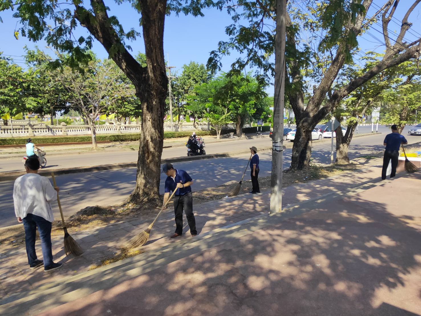 พช.หนองคาย ร่วมกิจกรรมตามแผนปฏิบัติงานโครงการบ้านสวย เมืองงาม “หนองคายเมืองท่องเที่ยวและน่าอยู่ ริมฝั่งโขง”