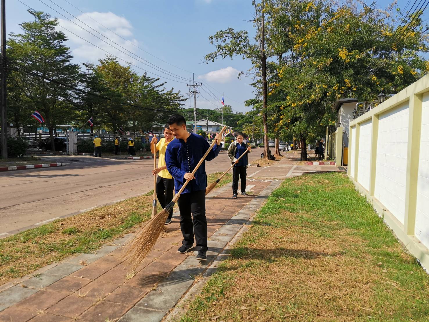 พช.หนองคาย ร่วมกิจกรรมตามแผนปฏิบัติการโครงการบ้านสวย เมืองงาม “หนองคายเมืองท่องเที่ยวและน่าอยู่ ริมฝั่งโขง” ประจำวันพุธที่ 6 พ.ย. 62