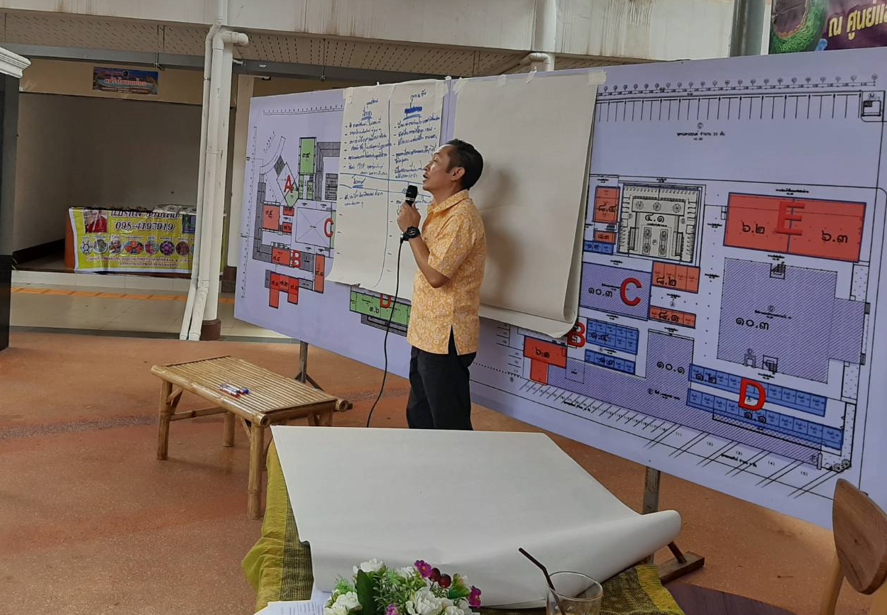 หนองคาย…จัดประชุมเชิงปฏิบัติการคณะกรรมการบริหารตลาดประชารัฐคนไทยยิ้มได้และเจ้าหน้าที่พัฒนาชุมชน