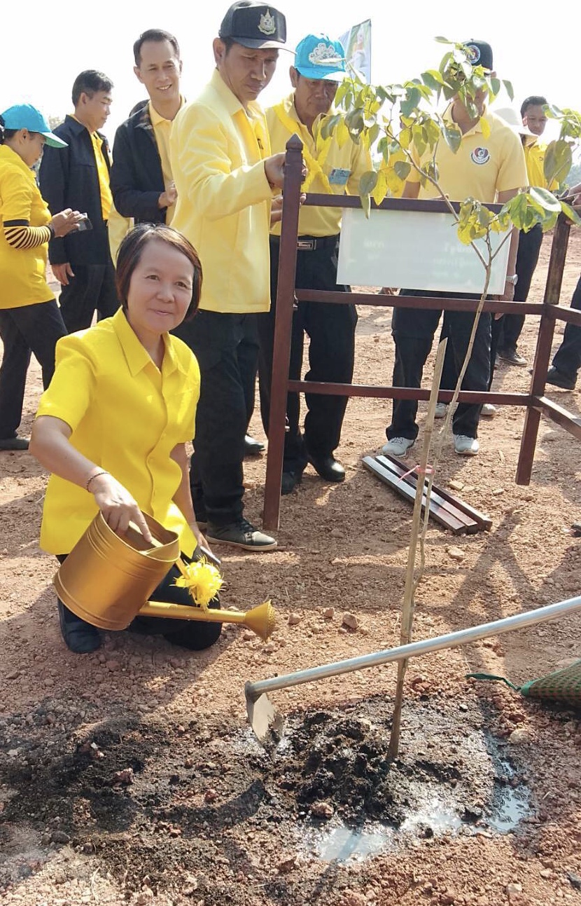 รกท.พจ.หนองคาย ร่วม โครงการ “วันรักต้นไม้ประจำปีของชาติ 21 ตุลาคม 2562”