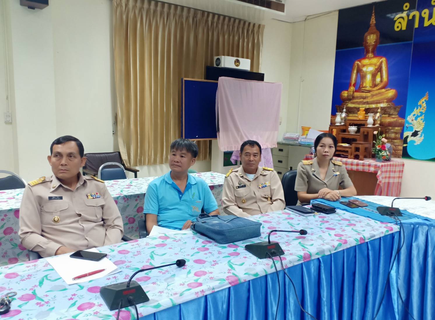 พช.หนองคาย ร่วมรับชมการประชุม Morning Brief กรมการพัฒนาชุมชน ผ่านระบบ TV พช.