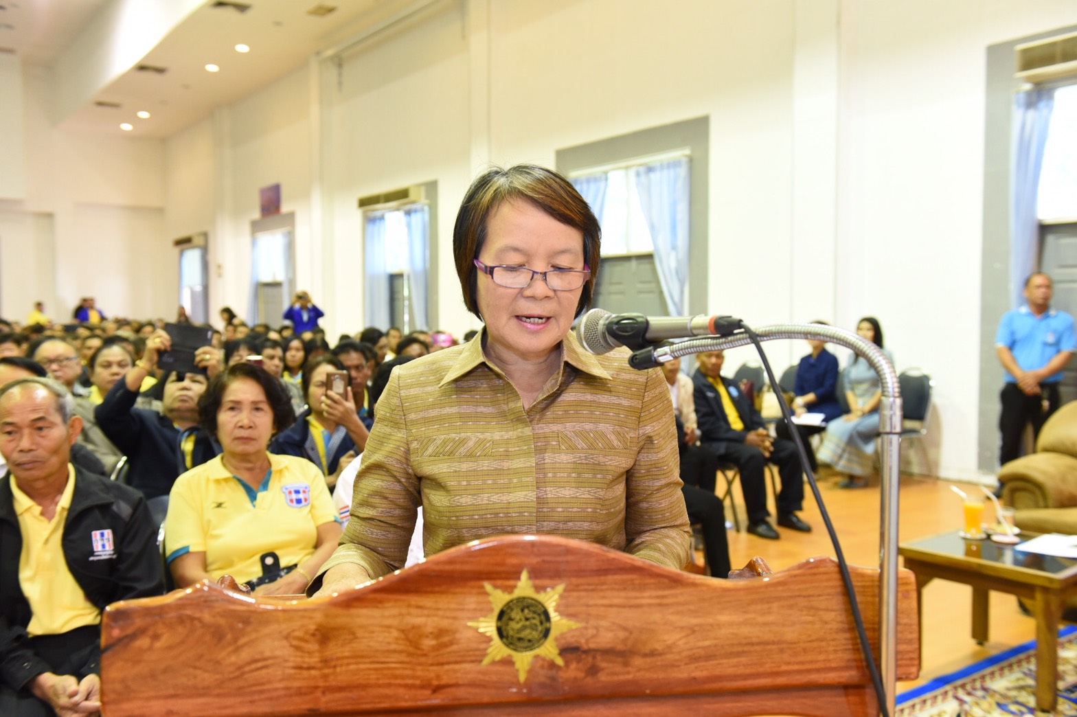 จังหวัดหนองคาย… จัดประชุมเชิงปฏิบัติการเพิ่มศักยภาพคณะกรรมการกองทุนหมู่บ้านและชุมชนเมือง ประจำปี พ.ศ.2562