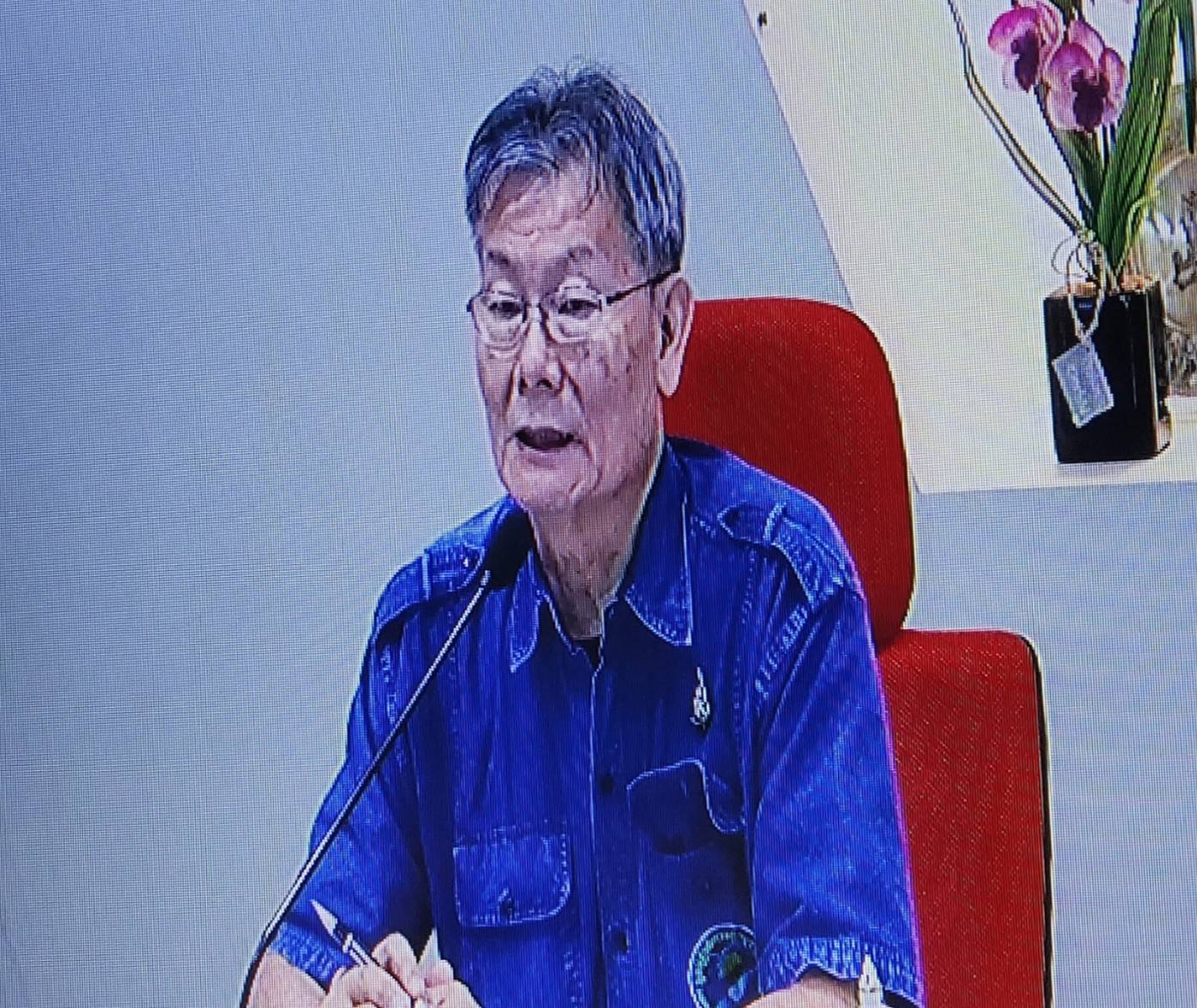 พช.หนองคาย ร่วมประชุมการขับเคลื่อนการพัฒนาเศรษฐกิจฐานรากและประชารัฐ ผ่านระบบ VDO. Conference