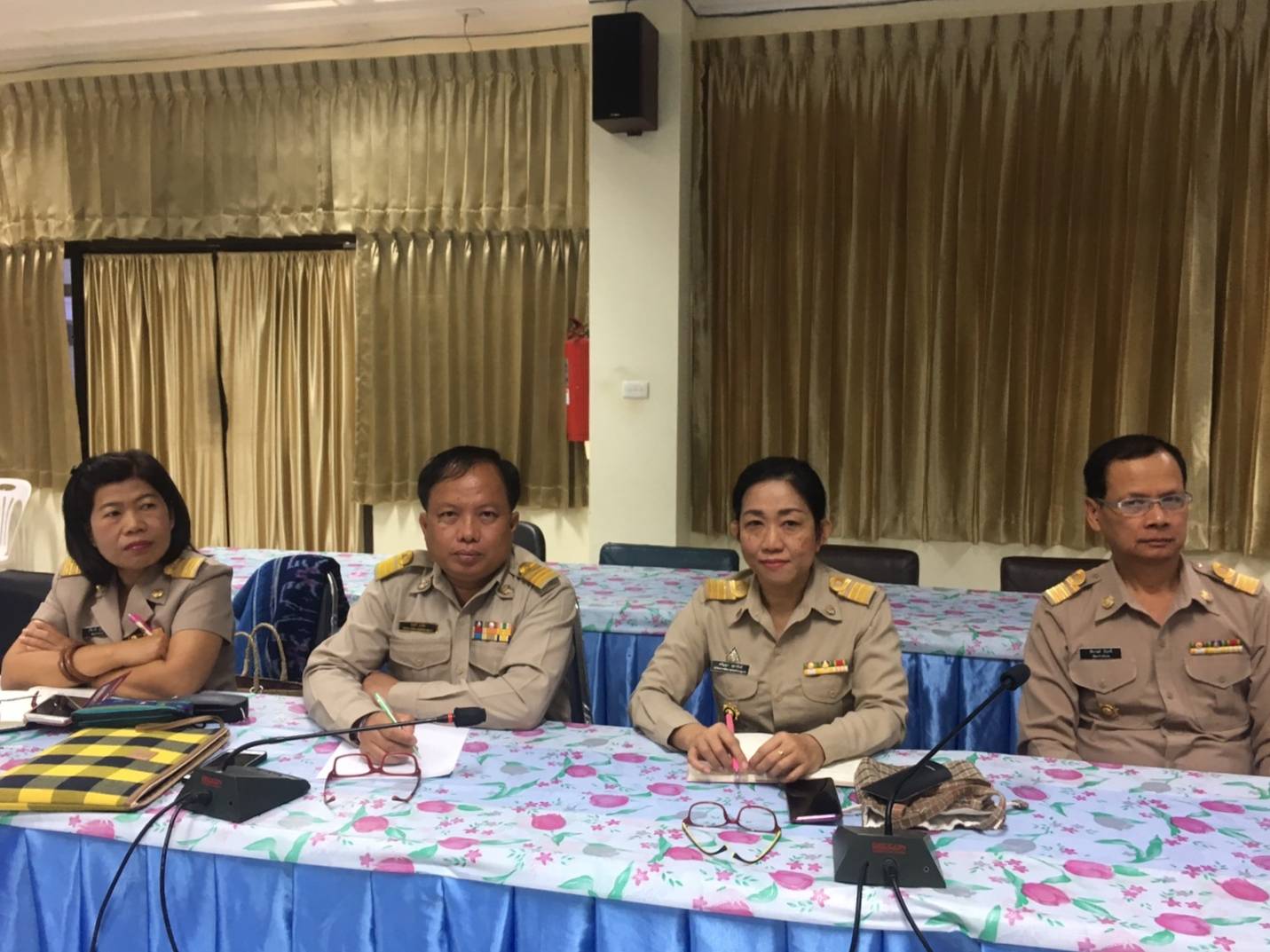 พช.หนองคาย ร่วมรับชมการประชุม Morning Brief กรมการพัฒนาชุมชน ผ่านระบบ TV พช.