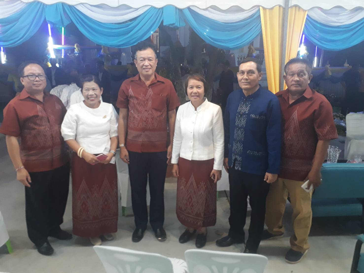 พช.หนองคาย ร่วมพิธีถวายผ้าพระกฐินพระราชทาน กรมการพัฒนาชุมชน ประจำปี 2562