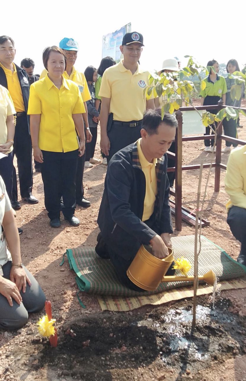 รกท.พจ.หนองคาย ร่วม โครงการ “วันรักต้นไม้ประจำปีของชาติ 21 ตุลาคม 2562”
