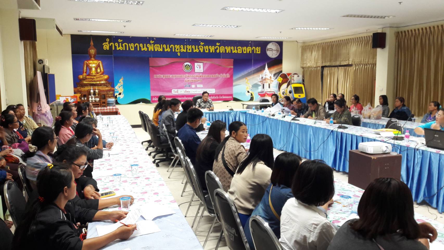 หนองคาย… ประชุมคณะอนุกรรมการบริหารกองทุนพัฒนาบทบาทสตรีระดับจังหวัดหนองคาย ครั้งที่ 11/2562