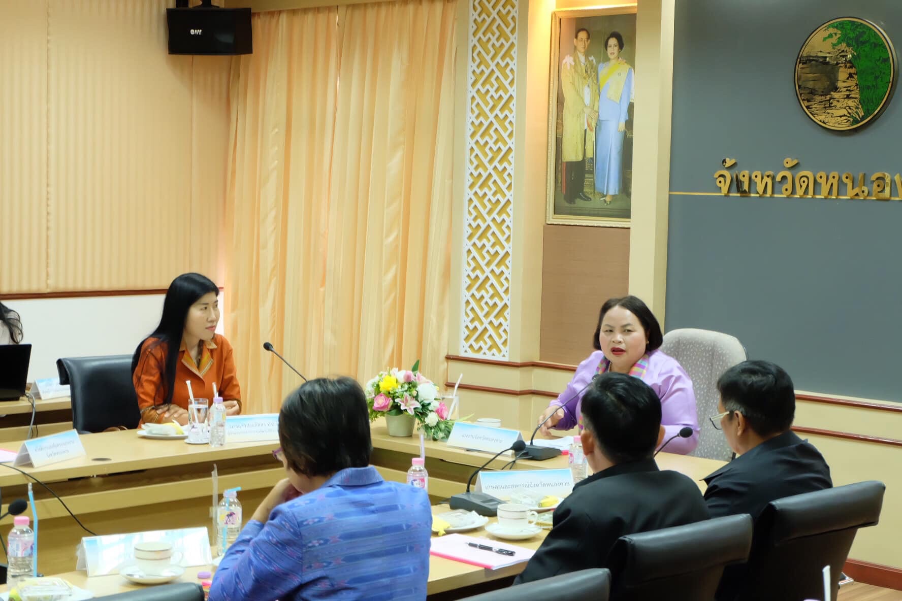 รกท.พจ.หนองคาย ร่วมการประชุมคณะอนุกรรมการพัฒนาแรงงานและประสานงานการฝึกอาชีพจังหวัด (กพร.ปจ.)