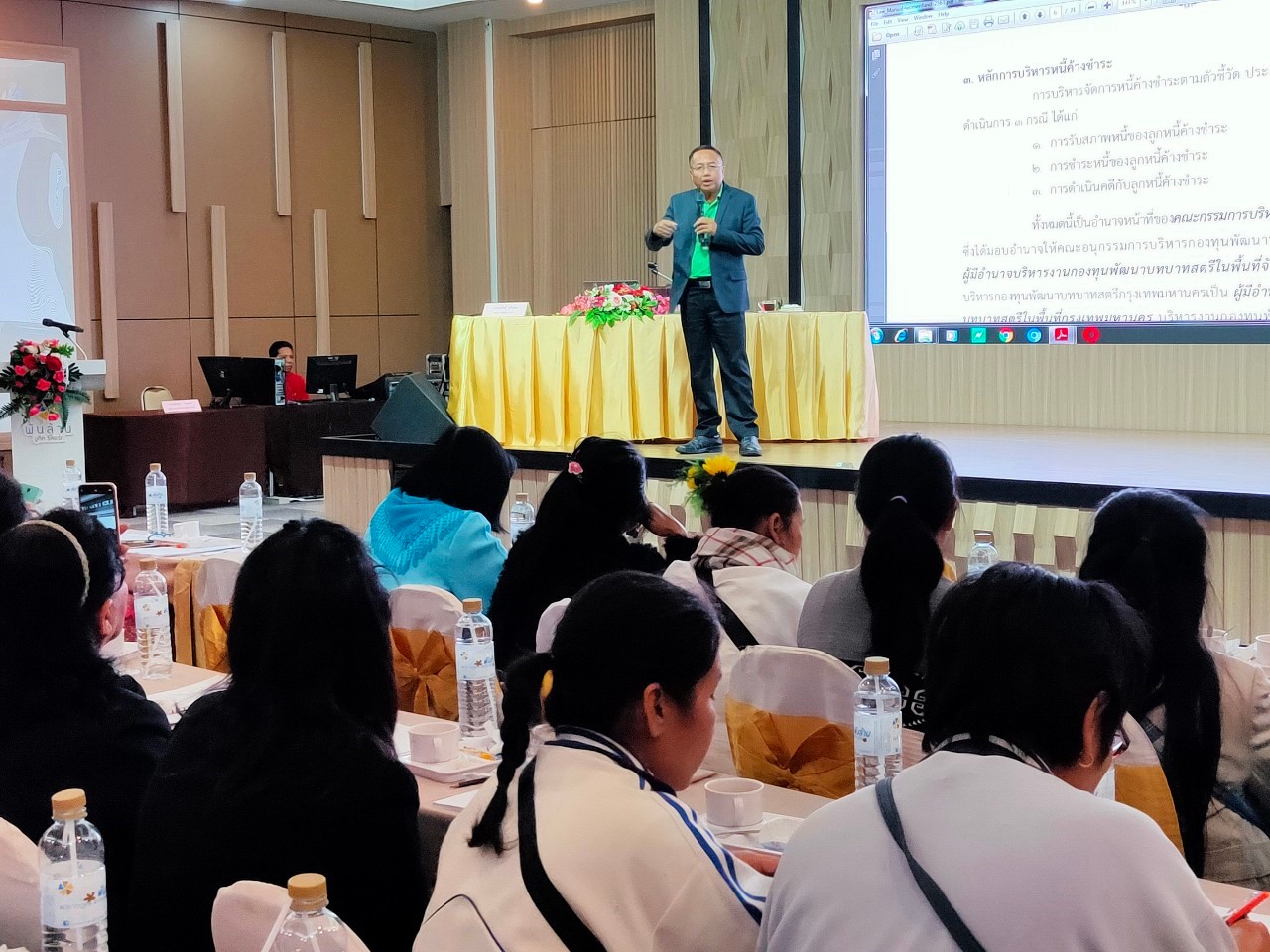 พช.หนองคาย โครงการส่งเสริมทักษะอาชีพสตรี เพื่อการบริหารจัดการหนี้ กิจกรรมที่ 1 ประชุมเสริมทักษะอาชีพสตรีเพื่อการบริหารจัดการหนี้