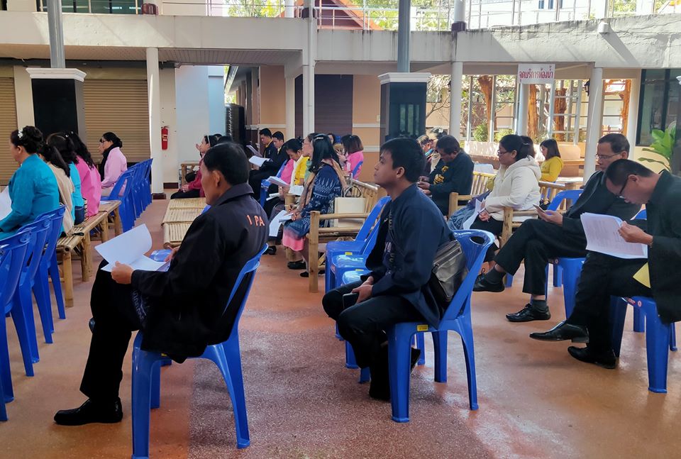 พช.หนองคาย ประชุมคณะกรรมการและคณะทำงานโครงการ สตรีหนองคายส่งเสริมการมีส่วนร่วม สืบสาน อนุรักษ์ศิลป์ ผ้าถิ่นไทย ดำรงไว้ในแผ่นดิน ครั้งที่ 1/2562