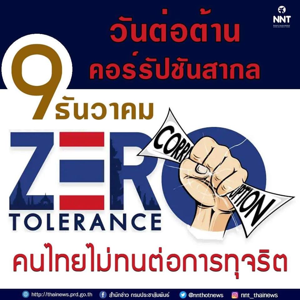 พช.หนองคาย  ร่วมกิจกรรมวันต่อต้านคอร์รัปชั่นสากล (ประเทศไทย) จังหวัดหนองคาย International Anti – Corruption Day 2019