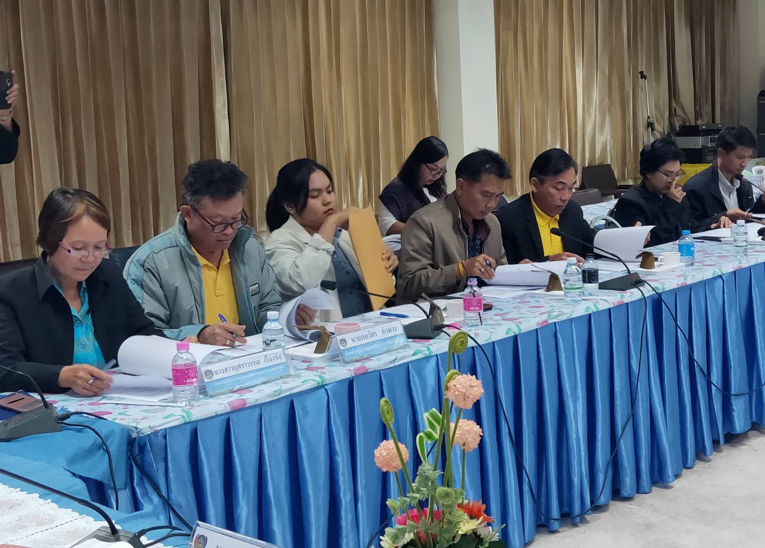 จังหวัดหนองคาย…ประชุมคณะกรรมการขับเคลื่อนศูนย์แสดงและจำหน่ายผลิตภัณฑ์ OTOP จังหวัดหนองคาย ครั้ง ที่ 3/2562