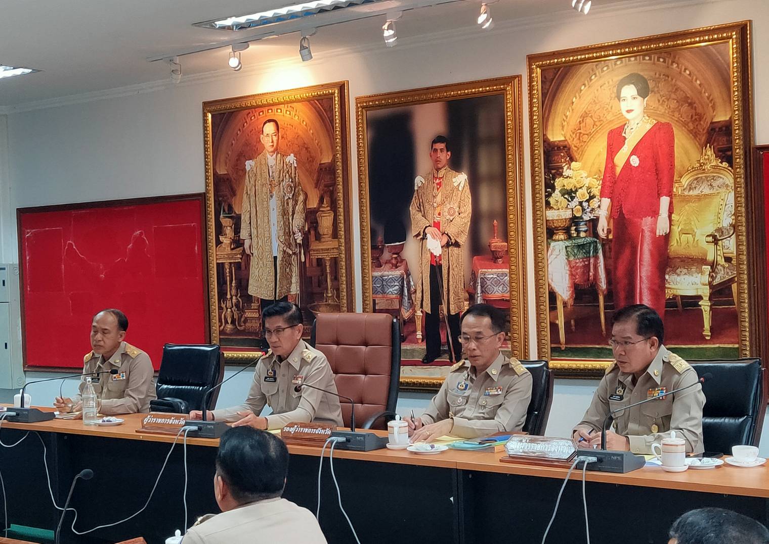 รกท.พจ.หนองคาย ร่วมประชุมนายอำเภอและหัวหน้าส่วนราชการสังกัดกระทรวงมหาดไทยและประชุมกรมการจังหวัดและหัวหน้าส่วนราชการประจำจังหวัด ครั้งที่ 12/2562