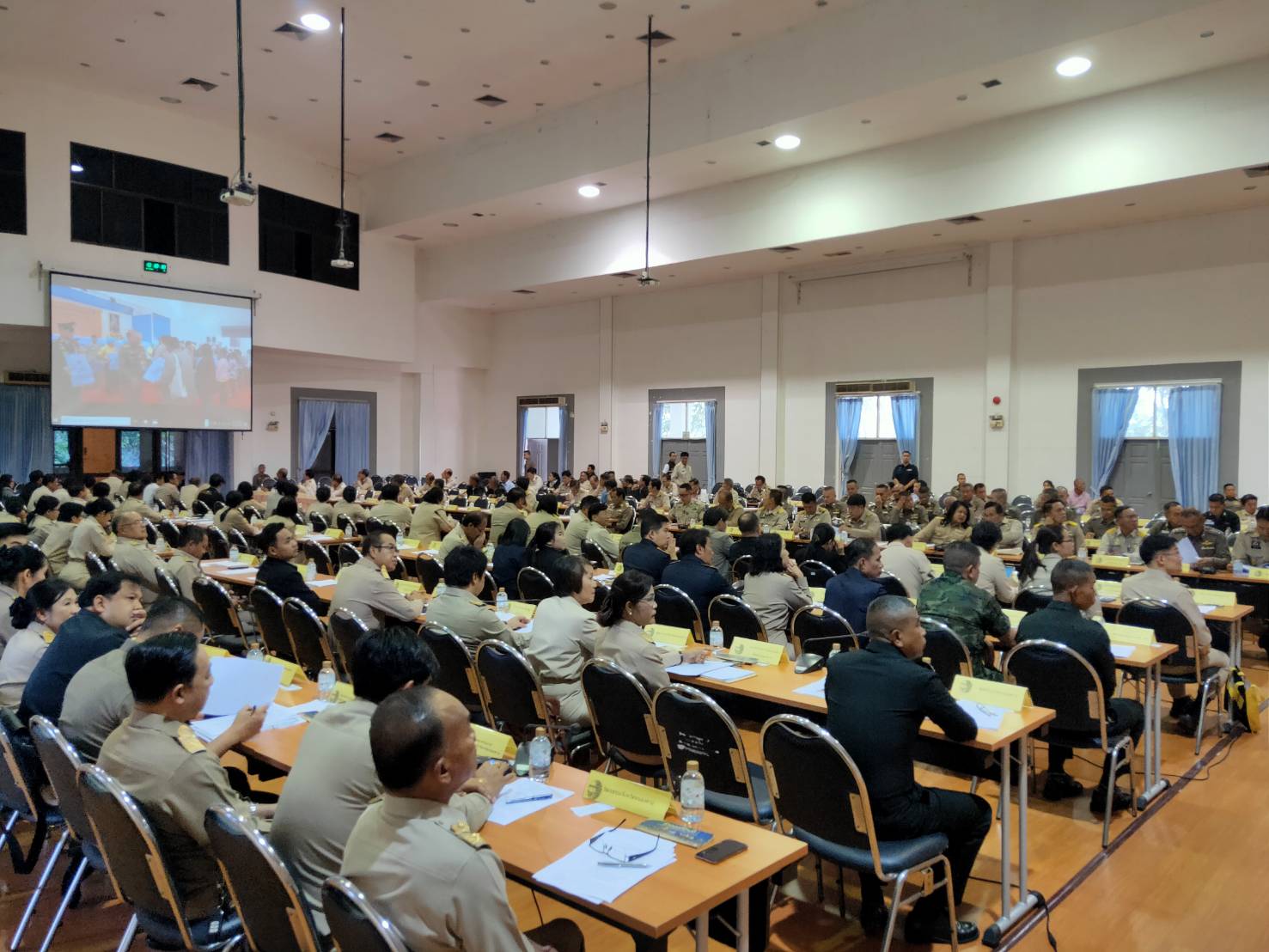 รกท.พจ.หนองคาย ร่วมประชุมนายอำเภอและหัวหน้าส่วนราชการสังกัดกระทรวงมหาดไทยและประชุมกรมการจังหวัดและหัวหน้าส่วนราชการประจำจังหวัด ครั้งที่ 12/2562