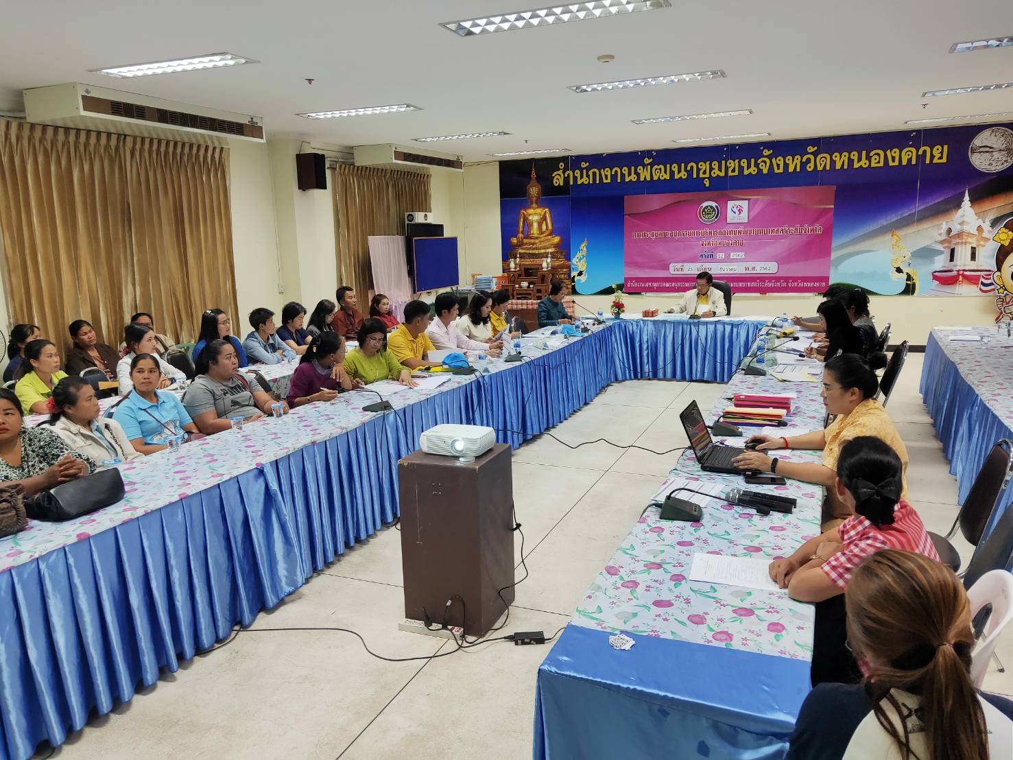 จังหวัดหนองคาย ประชุมคณะอนุกรรมการบริหารกองทุนพัฒนาบทบาทสตรีระดับจังหวัดหนองคาย ครั้งที่ 12/2562