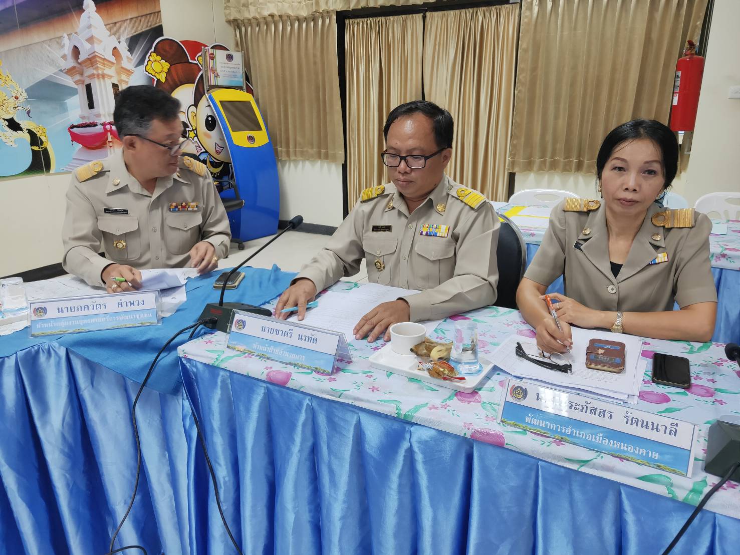 พช.หนองคาย ประชุมประจำเดือนหัวหน้ากลุ่มงาน หัวหน้าฝ่าย พัฒนาการอำเภอ และนักวิชาการพัฒนาชุมชน สำนักงานพัฒนาชุมชนจังหวัดหนองคาย ครั้งที่ 11/2562