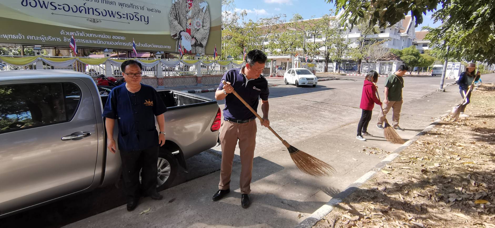 พช.หนองคาย ร่วมกิจกรรมตามแผนปฏิบัติงานโครงการบ้านสวย เมืองงาม “หนองคายเมืองท่องเที่ยวและน่าอยู่ ริมฝั่งโขง”