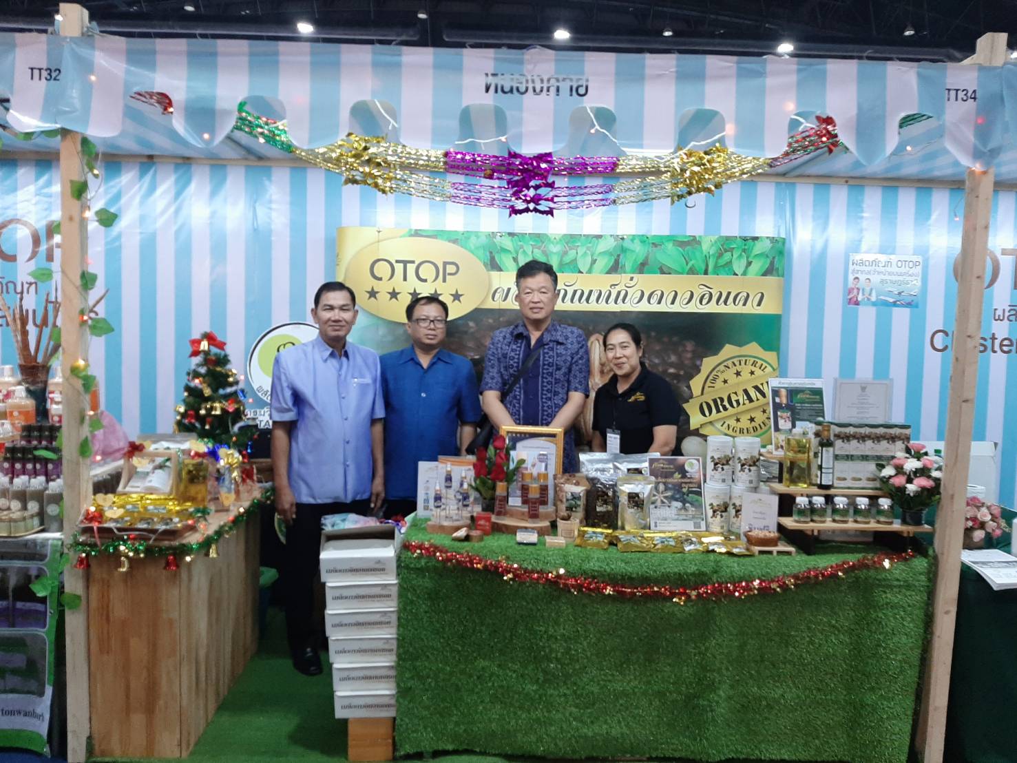 รายงานยอดจำหน่ายผลิตภัณฑ์ OTOP หนองคาย ภายในงาน OTOP COTY 2019 ประจำวันที่ 15 ธันวาคม 62