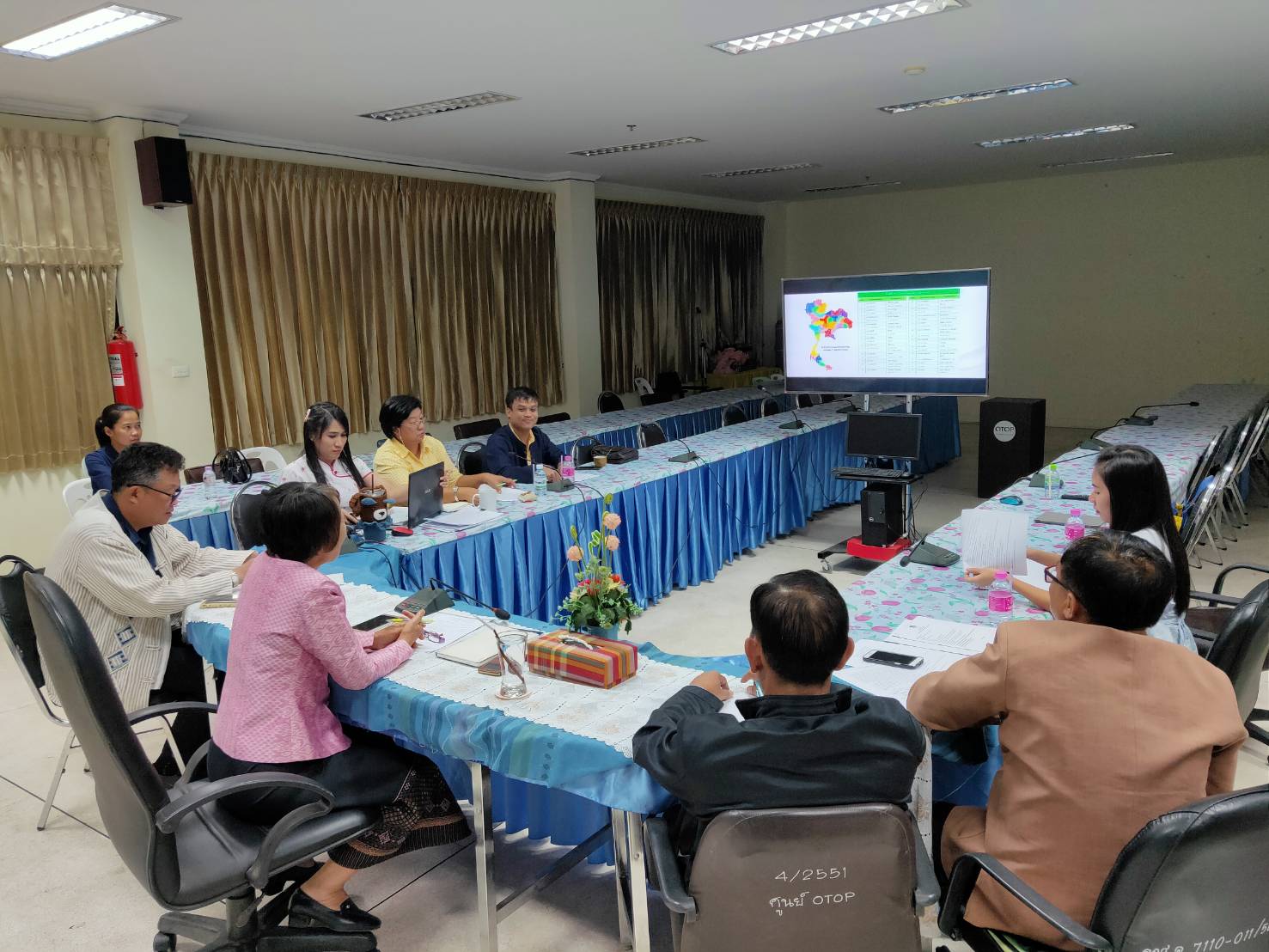 พช.หนองคาย ร่วมรับชมการประชุม Morning Brief ครั้งที่ 24/2562 กรมการพัฒนาชุมชน ผ่านระบบ TV พช.