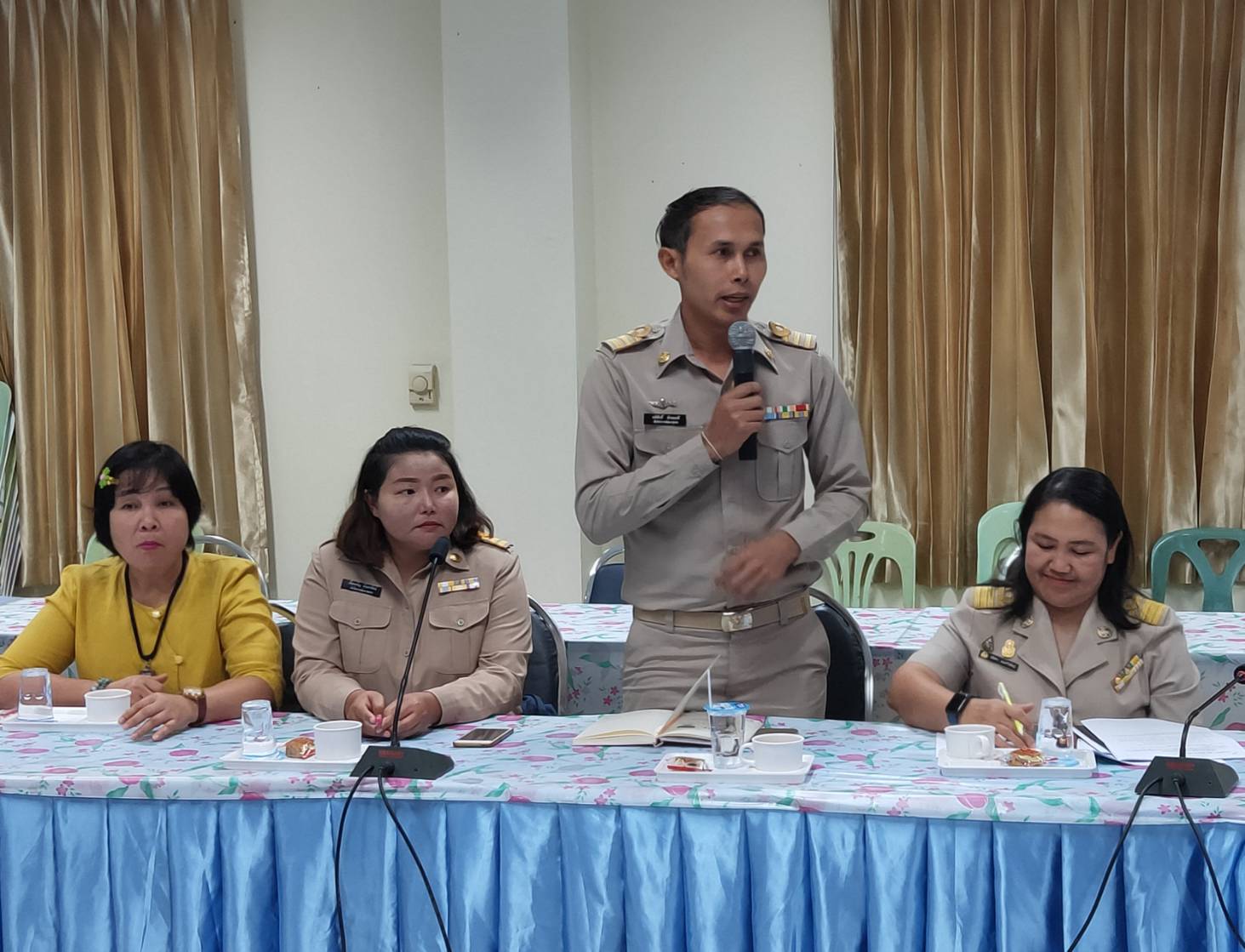 พช.หนองคาย ประชุมประจำเดือนหัวหน้ากลุ่มงาน หัวหน้าฝ่าย พัฒนาการอำเภอ และนักวิชาการพัฒนาชุมชน สำนักงานพัฒนาชุมชนจังหวัดหนองคาย ครั้งที่ 11/2562