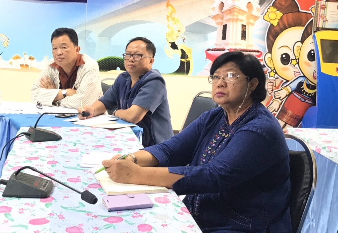 พช.หนองคาย รับชมการประชุมกรมการพัฒนาชุมชน ครั้งที่ 1/2563 ผ่านระบบ TV.พช.