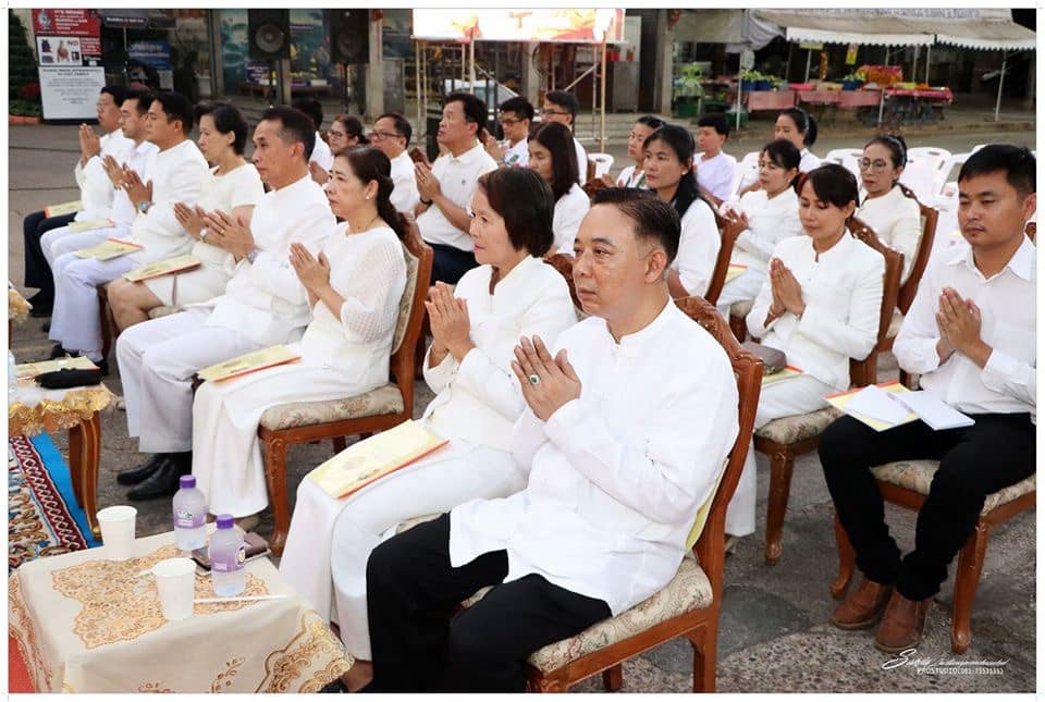 พิธีเจริญพระพุทธมมต์ ถวายพระพรชัยมงคล