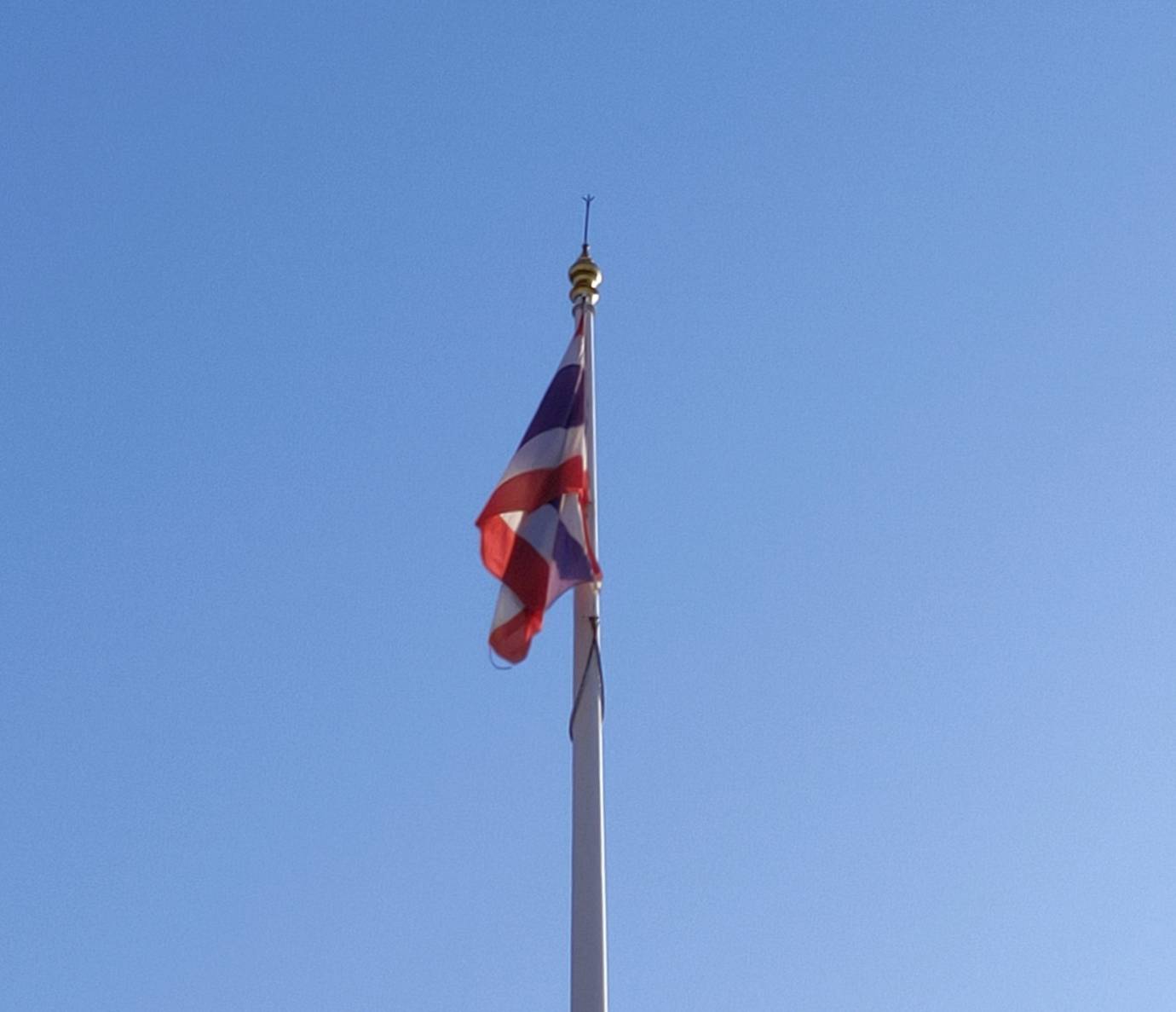 พช.หนองคาย เข้าแถวเคารพธงชาติไทย ประจำวันจันทร์ที่ 6 ม.ค. 63