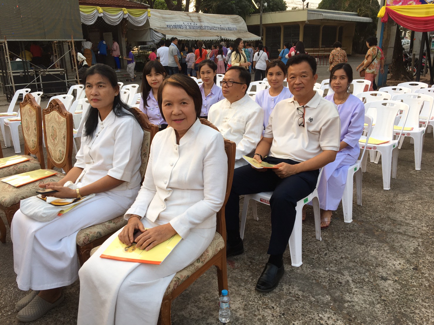 พิธีเจริญพระพุทธมมต์ ถวายพระพรชัยมงคล