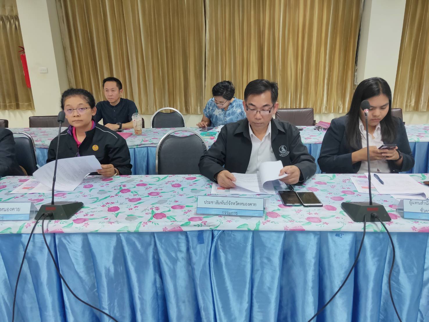 หนองคาย…ประชุม คณะกรรมการขับเคลื่อนศูนย์แสดงและจำหน่ายผลิตภัณฑ์ OTOP จังหวัดหนองคาย ครั้งที่ 1/2563