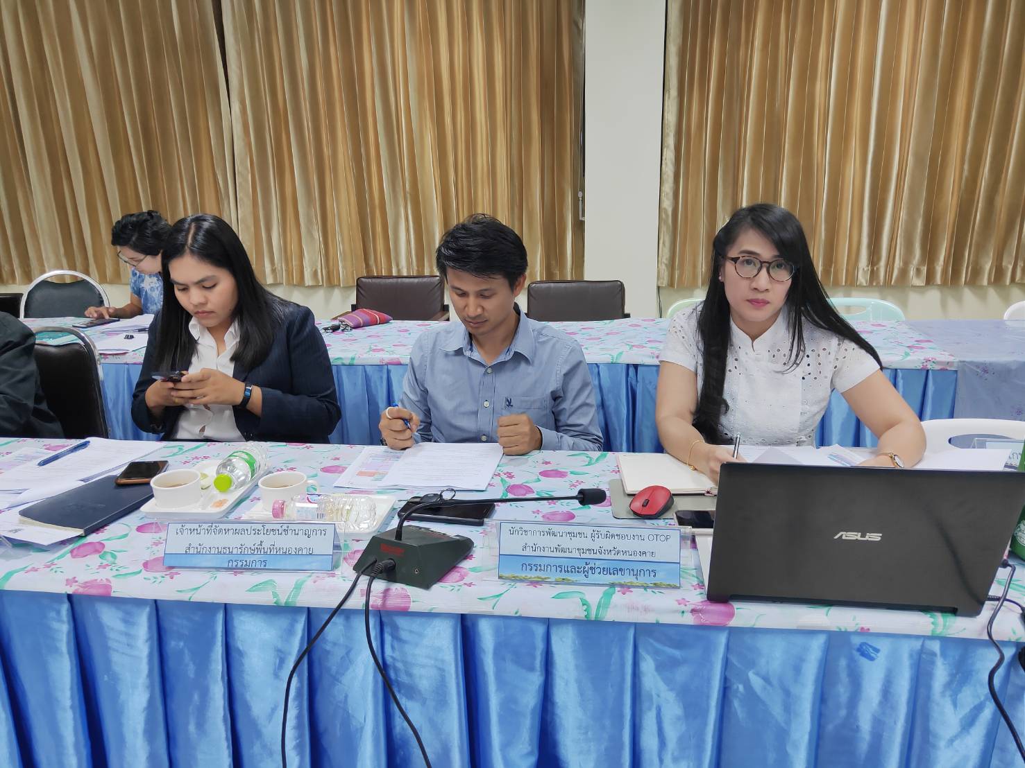 หนองคาย…ประชุม คณะกรรมการขับเคลื่อนศูนย์แสดงและจำหน่ายผลิตภัณฑ์ OTOP จังหวัดหนองคาย ครั้งที่ 1/2563