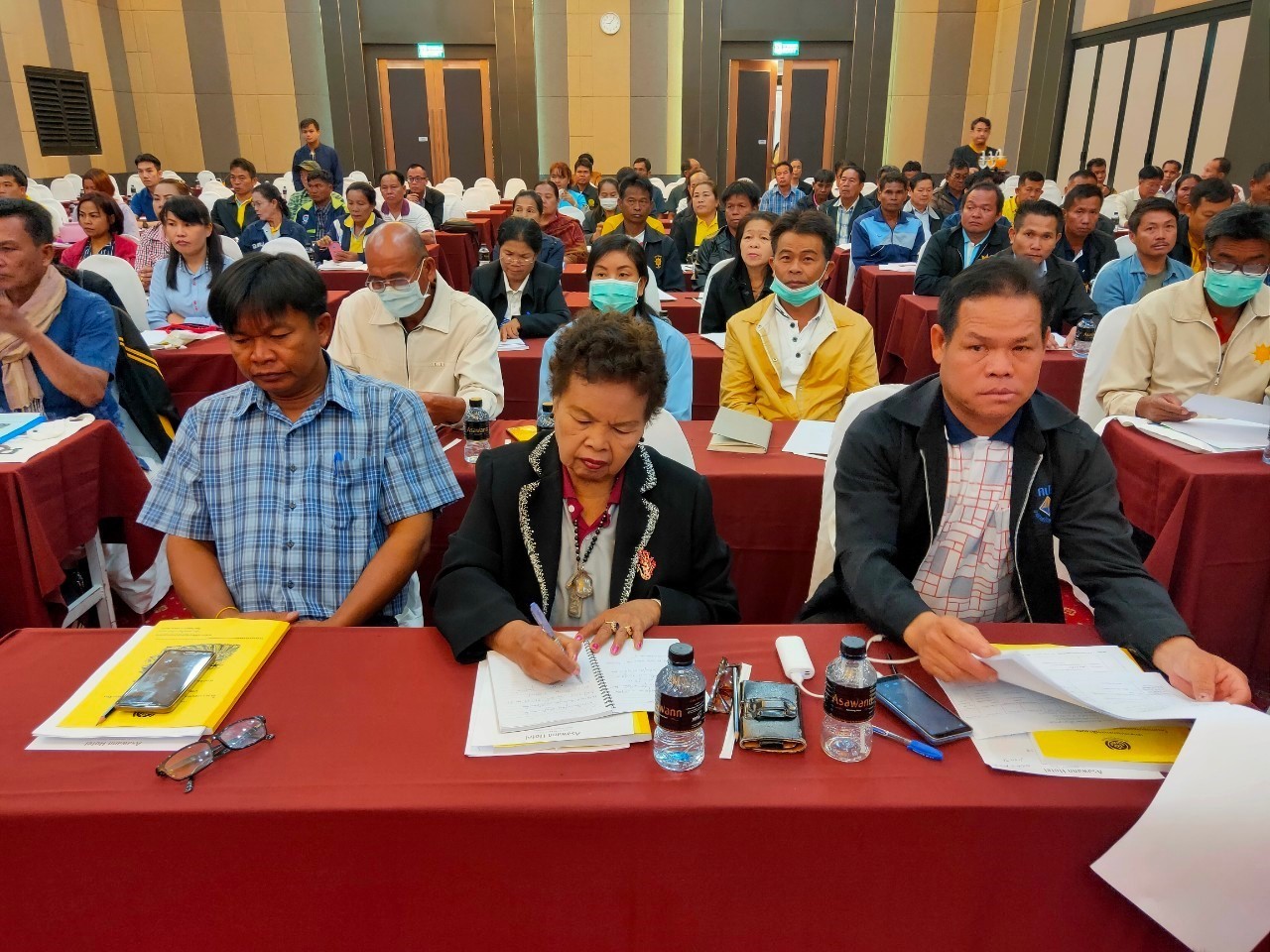 จังหวัดหนองคาย ดำเนิน โครงการฝึกอบรมแกนนำพัฒนาหมู่บ้านเศรษฐกิจพอเพียง ประจำปีงบประมาณ 2563