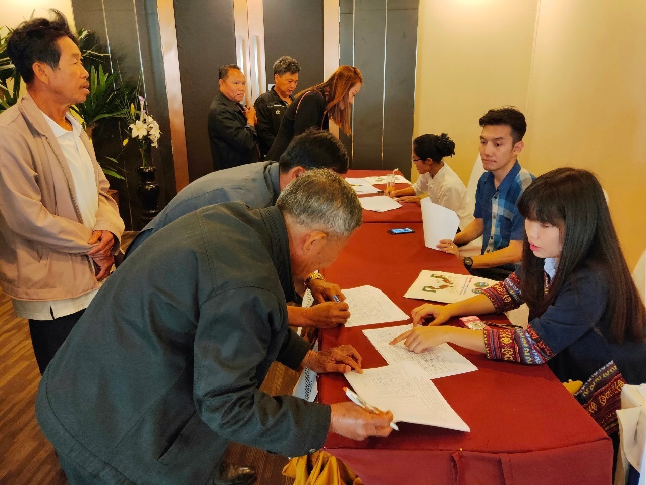 จังหวัดหนองคาย ดำเนิน โครงการฝึกอบรมแกนนำพัฒนาหมู่บ้านเศรษฐกิจพอเพียง ประจำปีงบประมาณ 2563