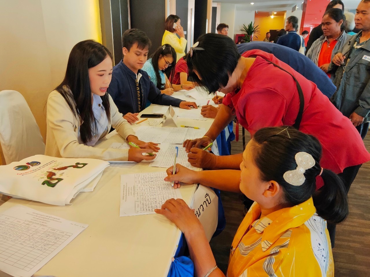 จังหวัดหนองคาย ดำเนิน โครงการฝึกอบรมแกนนำพัฒนาหมู่บ้านเศรษฐกิจพอเพียง ประจำปีงบประมาณ 2563