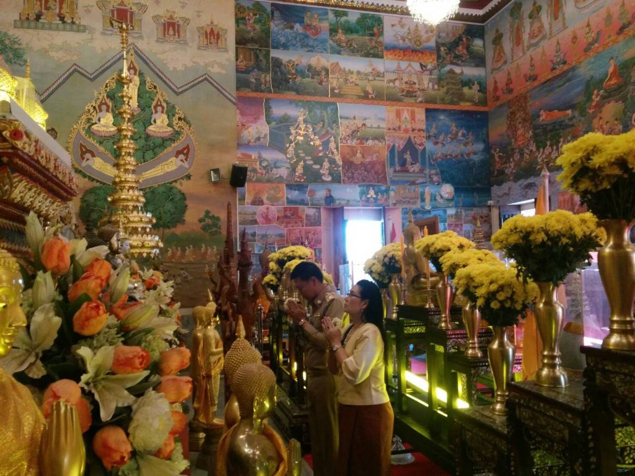 วันแรกของการกลับสู่ สพจ.หนองคาย ในตำแหน่งพัฒนาการจังหวัดหนองคาย นายไพโรจน์ โสภาพร