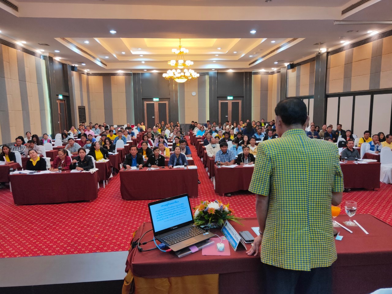 จังหวัดหนองคาย ดำเนิน โครงการฝึกอบรมแกนนำพัฒนาหมู่บ้านเศรษฐกิจพอเพียง ประจำปีงบประมาณ 2563