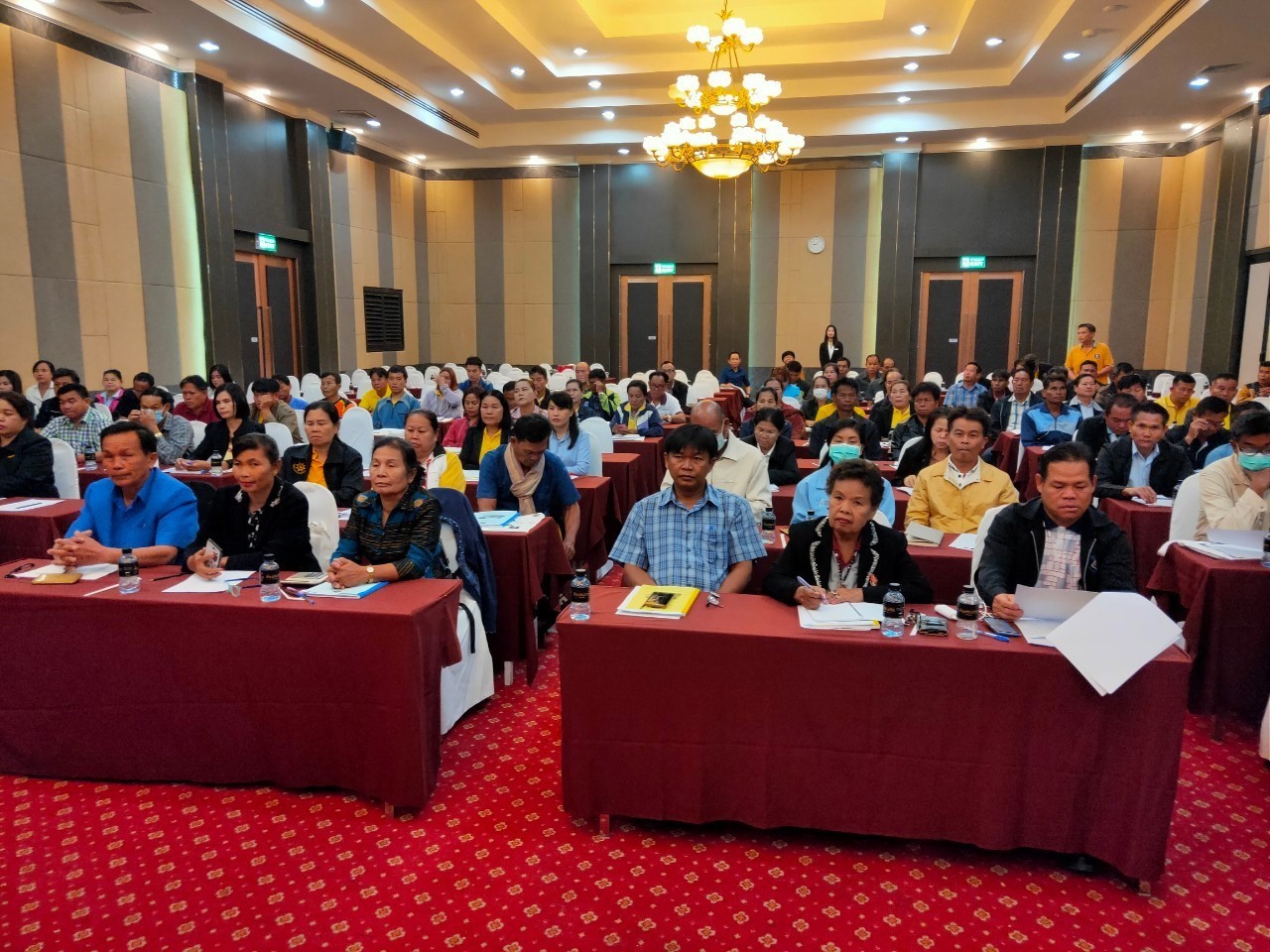 จังหวัดหนองคาย ดำเนิน โครงการฝึกอบรมแกนนำพัฒนาหมู่บ้านเศรษฐกิจพอเพียง ประจำปีงบประมาณ 2563